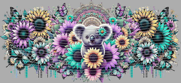 16oz Sunflower Girl-SU-64